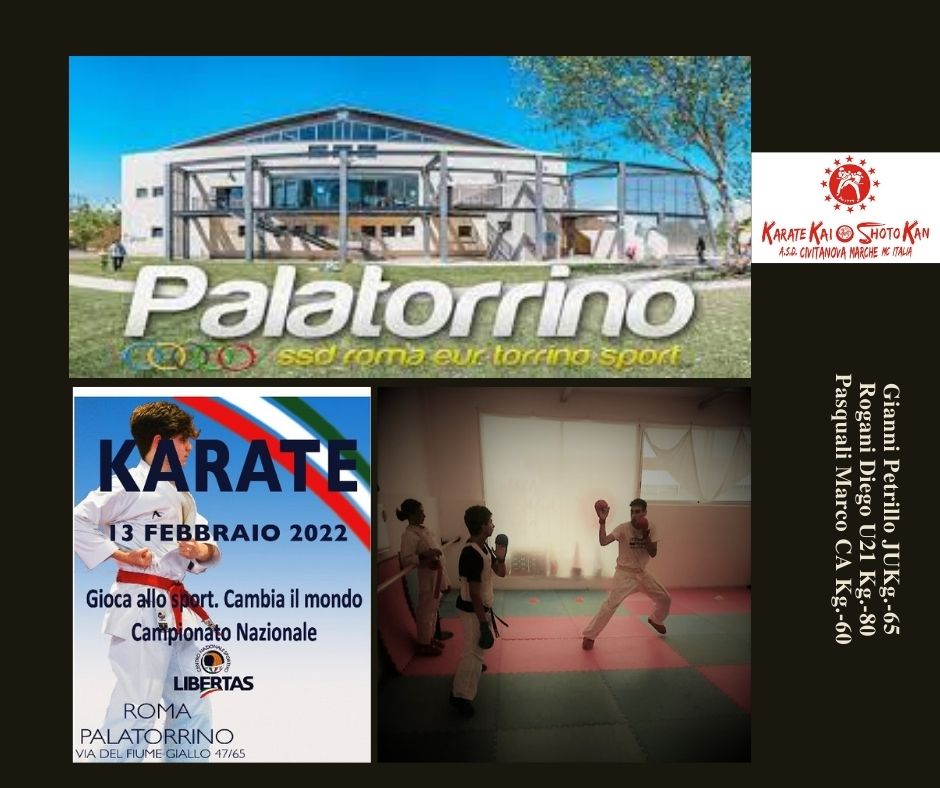 Campionato Naz.le Karate Libertas, Roma 13/02/22.
