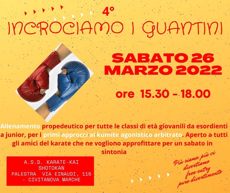 4° Incontro Incrociamo i Guantini.