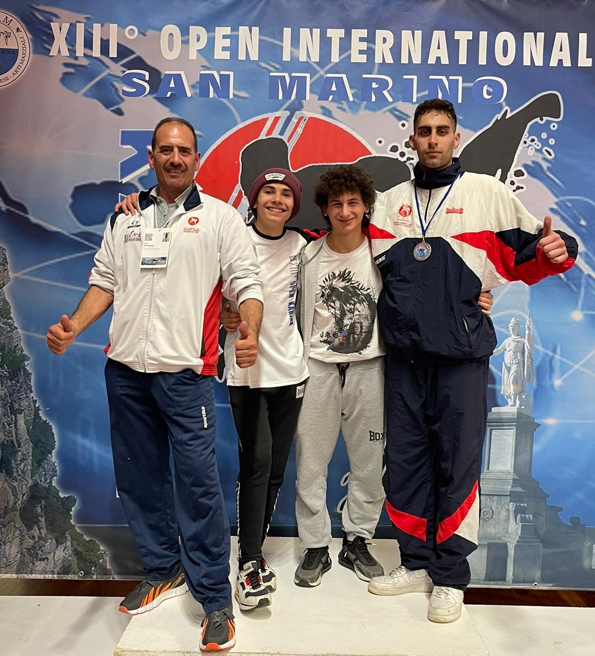 Risultati, XIII Open International Karate di San Marino.