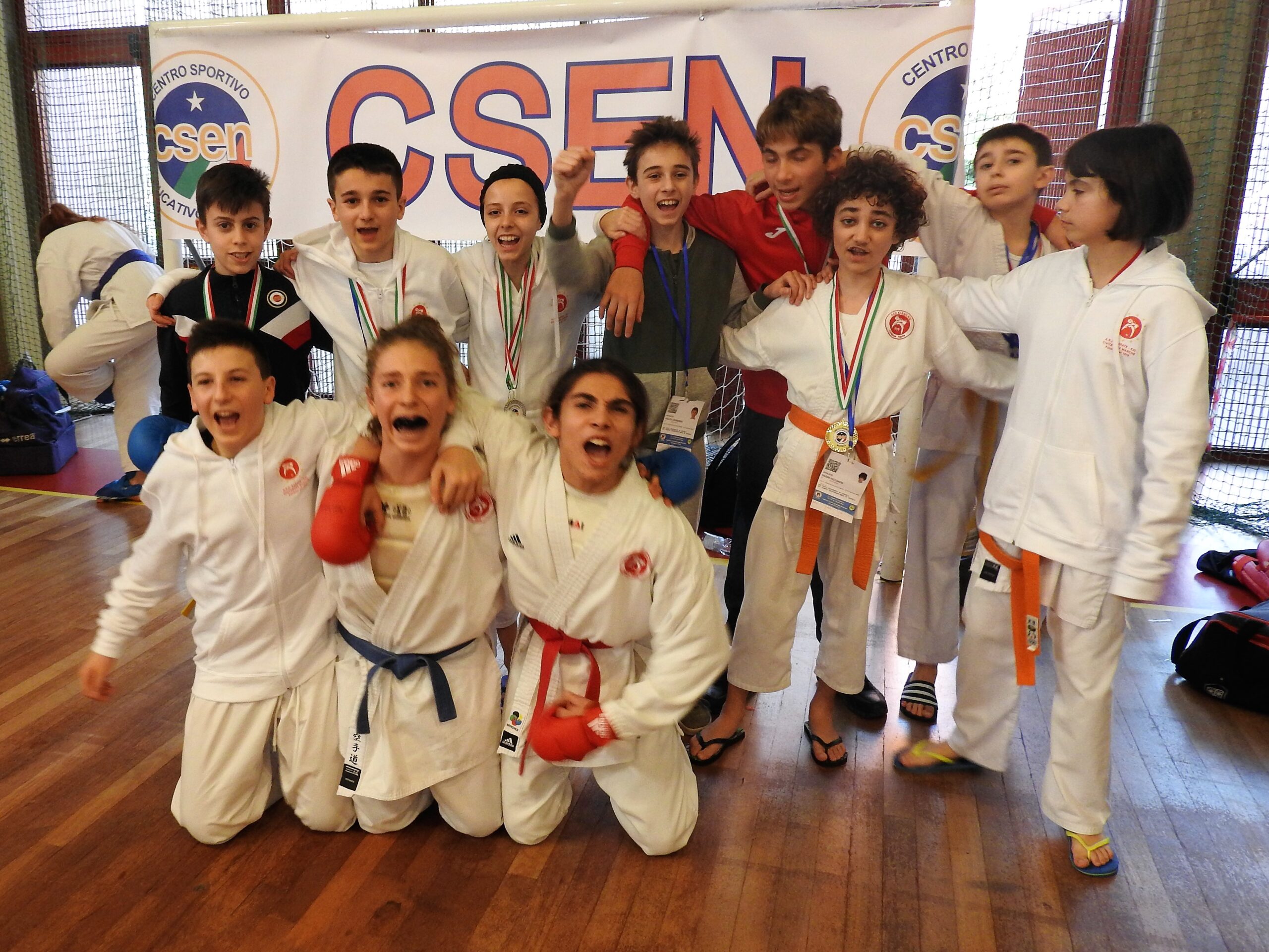 CRMarche Csen karate: Risultati 13^ Coppa di karate città di Tolentino-12/03/2023.