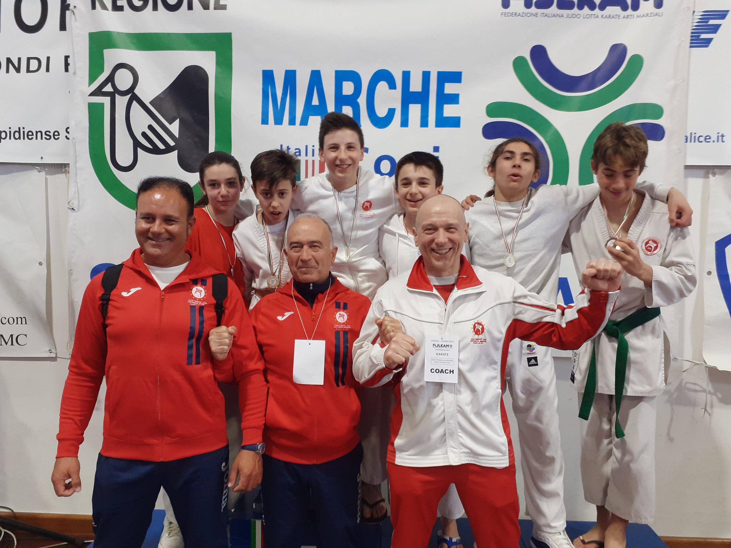 CRMarche Fijlkam Karate: Risultati Gran Premio Giovanissimi & Trofeo Marche di Karate – Fermo 02/04/2023.