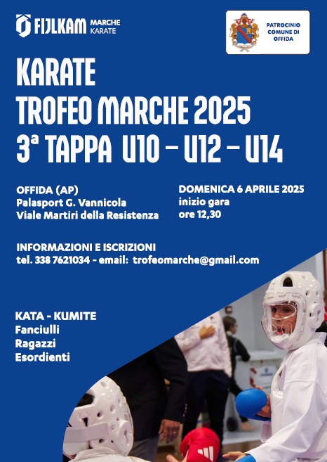 CRMarche Fijlkam: Gran Premio Giovanissimi , Trofeo Marche III tappa – Offida AP, 06/04/2025.